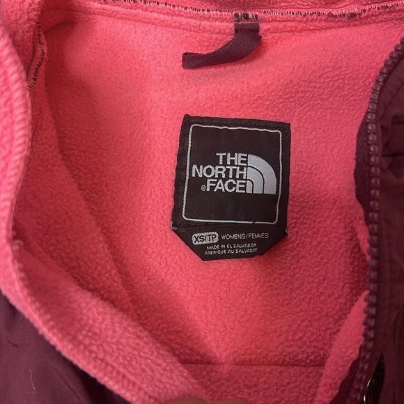 The North Face Womens Extra Small Denali Jacket Pink Maroon - Picture 5 of 11